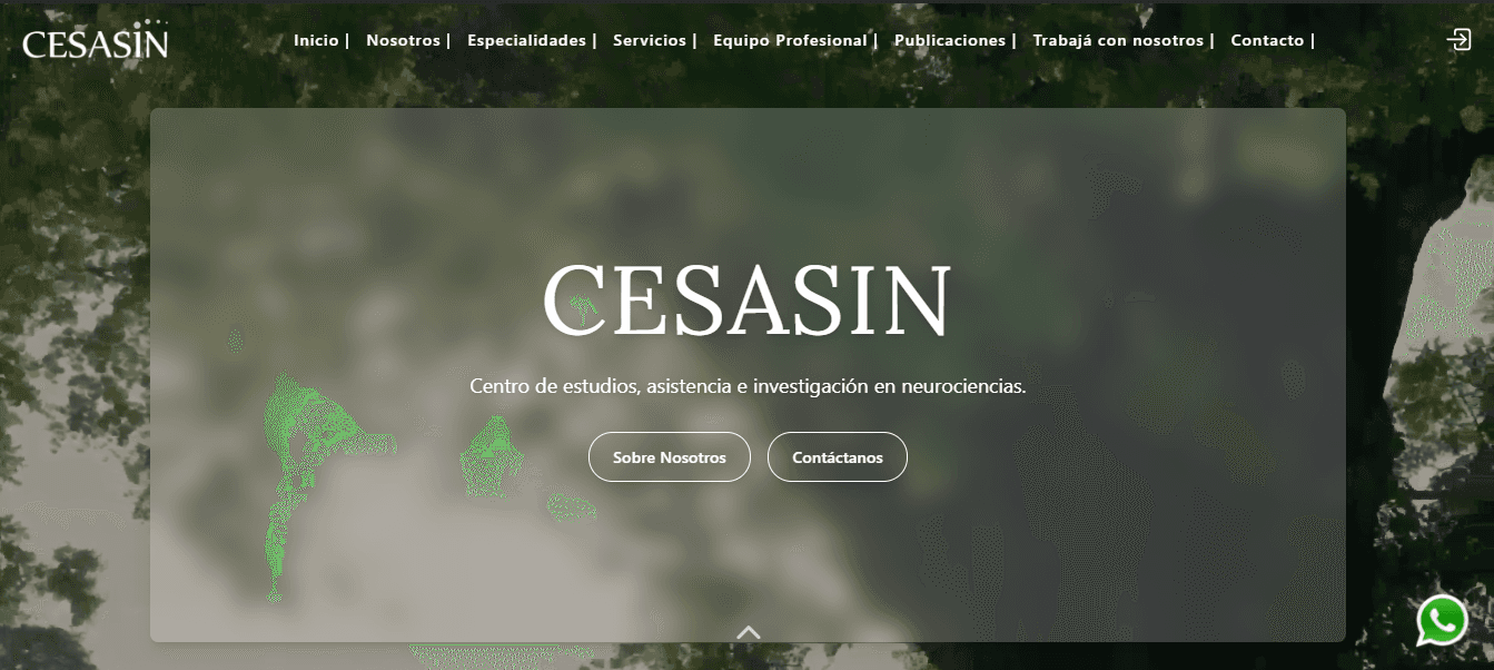 Cesasin — Sitio institucional