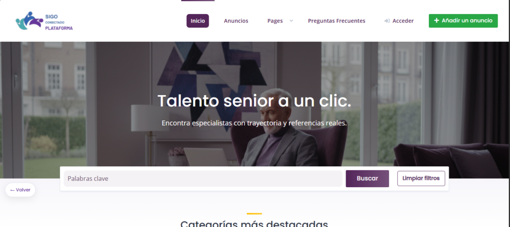 SigoConectado – Plataforma